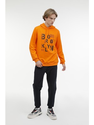 Kinetix ml Brooklyn 17BRKLYN 3pr Turuncu Erkek Sweatshirt