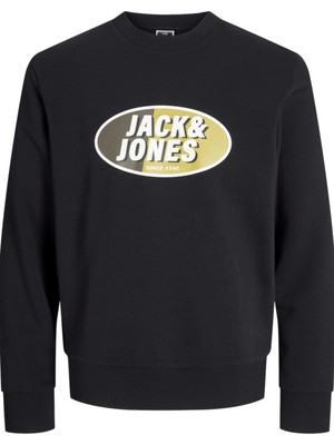 Jack & Jones 12267544 Jcoray Color Sweat Crew Neck Fst Erkek Sweatshirt
