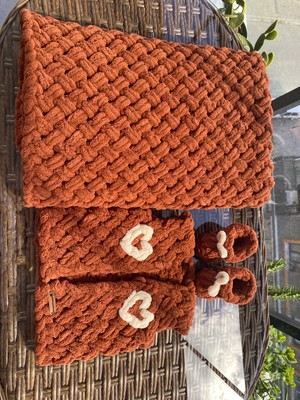 Alize Puffy Bebek Battaniyesi Takımı