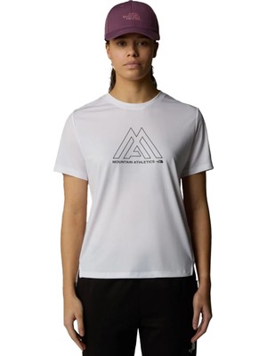 The North Face W Ma Flex Kadın Beyaz Outdoor T-Shirt NF0A8944FN41