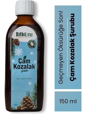 Bitkiline Çam Kozalak Şurubu 150 gr