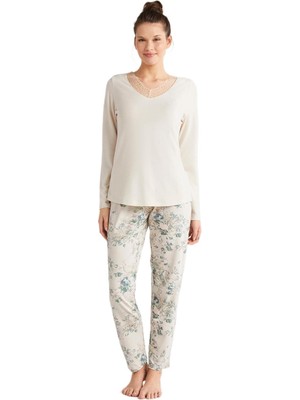 Catherines Kadın Pembe Pijama Takımı 2602