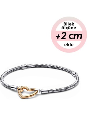 Mediterian Moments Kalp Kilitli Zincir Bileklik