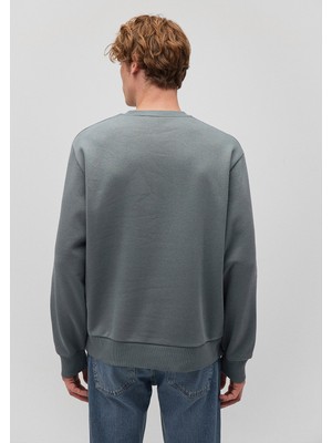 Mavi Bisiklet Yaka Yeşil Basic Sweatshirt 0S10276-71577