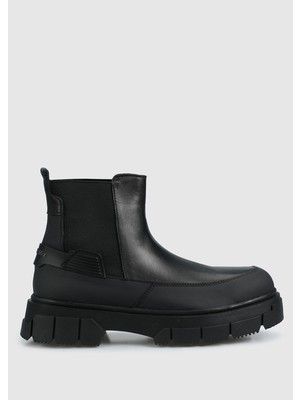 ProvoQ Siyah Deri Erkek Bot