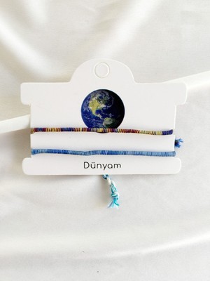 Mediterian Kırmızı Deri Çift Bileklik Seti, Özel Tasarım, BFF ve Sevgili Hediyesi