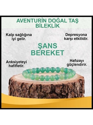 Mediterian Yeşil Sertifikalı Doğal Taş Bileklik 6mm, şık ve enerjik tarzınıza uygun seçenek.