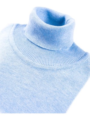 Kadir Büyükkaya Slim Fit Kesim Modern Erkek Pamuklu Tam Balıkçı Yaka Triko Kazak - KAV6400W