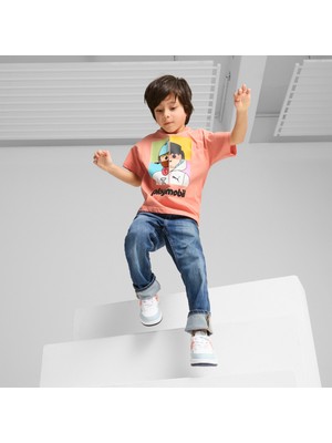 Puma x Playmobıl® Çocuk Grafik Tişört