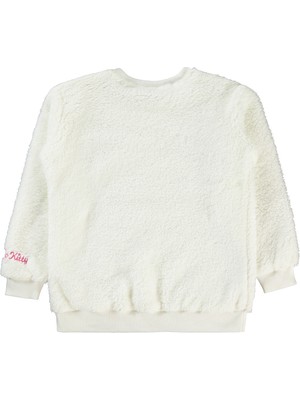 Hello Kitty Kız Çocuk Sweatshirt 10-13 Yaş Ekru