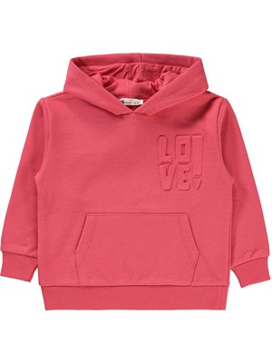 Civil Girls Kız Çocuk Sweatshirt 2-5 Yaş Nar