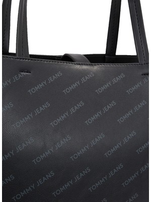 Tommy Hilfiger Siyah Kadın Tote Çanta AW0AW168090GJ