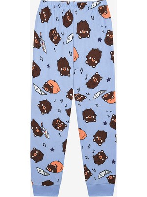 Penti Erkek Çocuk Bear Termal Çok Renkli Pijama Takımı