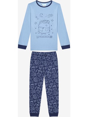 Penti Unisex Çocuk Minions Çok Renkli Pijama Takımı