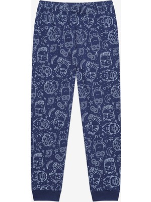 Penti Unisex Çocuk Minions Çok Renkli Pijama Takımı