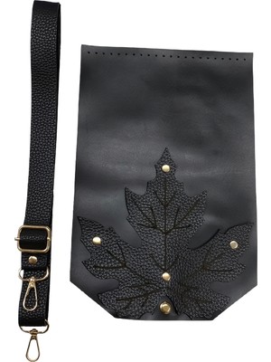Elegantshop Çanta Seti Yaprak Tokalı Yml3