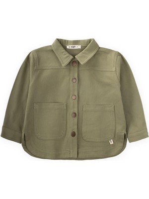 Gabardin Ceket 2-7 Yaş Olive