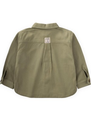 Gabardin Ceket 2-7 Yaş Olive