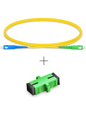 Evlere Kadar Fiber Fiber Internet Kablo Uzatma Paketi (Sc-Pc Sc-Apc Patchcord ve Konnektör)