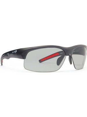 Demon Fusion Bisiklet Gözlüğü Mat Siyah Kırmızı UV400 Koruma ile Unisex Spor Kullanımına Uygun