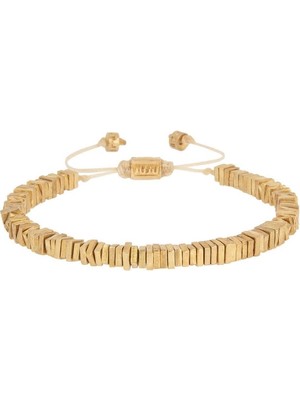Mediterian Şık bronz bileklik, altın tonunda, zarif ve doğal tasarım.