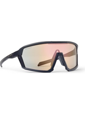 Demon Gravel Bisiklet Gözlüğü Mat Siyah Çerçeve ile UV400 Fotokromik Lensli Unisex Model