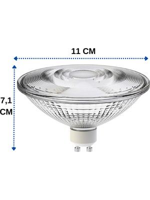 Sylvania 13W (140W) 3000K (Sarı Işık) GU10 Duylu Dim Edilebilir LED Spot Ampul