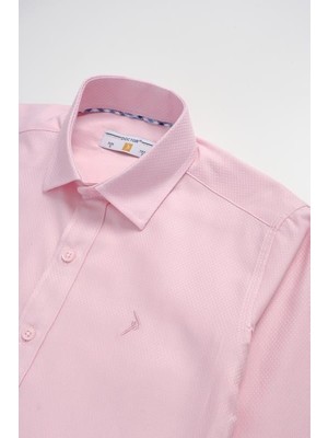 Erkek Çocuk Gömlek G4026 Pembe