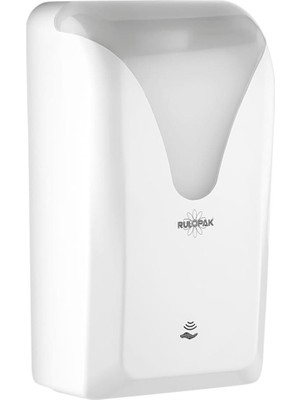 Rulopak Elite Sensörlü Sabun Dispenseri Beyaz Adaptörlü