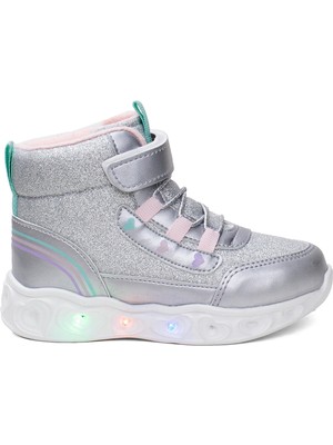 Cool Kids Patik Kız Çocuk Klasik Bot Gümüş