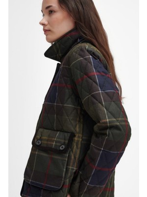 Barbour Loudon Kapitone Ceket TN14 Classic Tartan