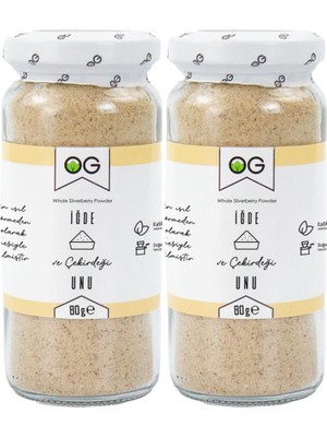 OG natural 2'li İğde ve Çekirdeği Unu 80 Gr