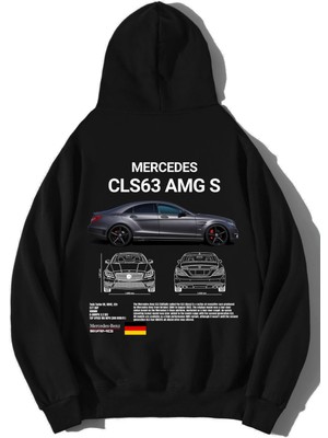 BRZ Collection Unisex Oversize Mercedes CLS63 Amg Hoodie