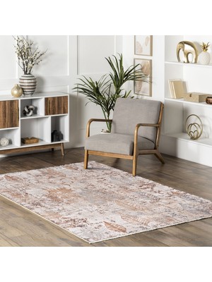 Pastel Home Anti-Alerjik Yıkanabilir Şönil Halı Kilim Eskitme, Modern Desen Oturma Odası, Salon, Çocuk Odası, Mutfak, Koridor Halısı, Yolluk