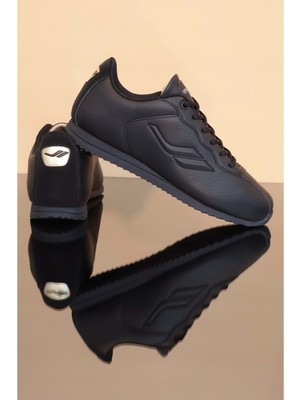 Lescon Konfores 1247-NEPTUN Anatomik Taban Sneakers Ayakkabı - NKT01247-SIYAH-44