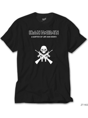 Crows Gate Iron Maiden Matter Of Life Siyah Tişört