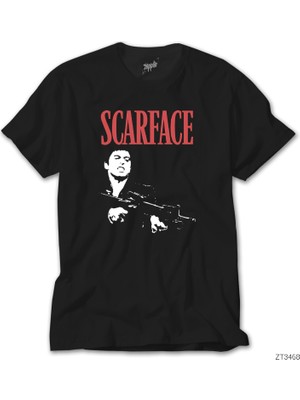 Crows Gate Scarface Siyah Tişört