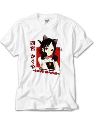 Crows Gate Kaguya Sama Kaguya Shinomiya Beyaz Tişört