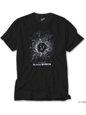 Crows Gate Black Mirror Cover Siyah T-Shirt