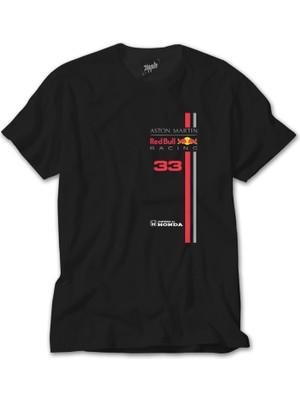 Crows Gate F1 Aston Martin Siyah Tişört