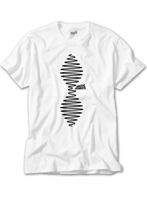 Crows Gate Arctic Monkeys Wave Beyaz Tişört