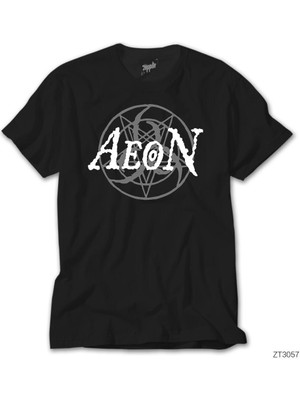Crows Gate Aeon Logo Siyah Tişört