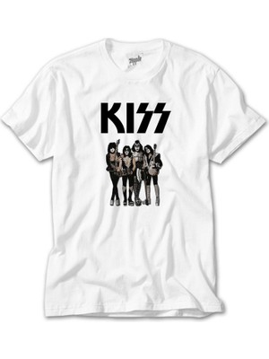 Crows Gate Kiss Anime Beyaz Tişört