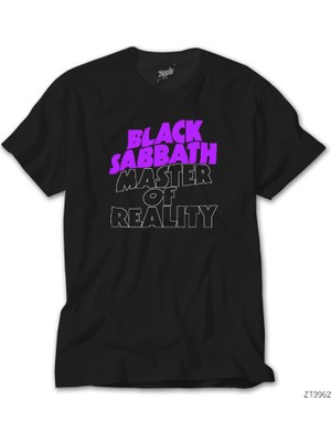 Crows Gate Black Sabbath Master Of Reality Siyah Tişört