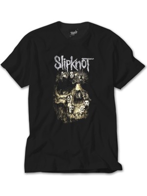 Crows Gate Slipknot Evil Siyah Tişört