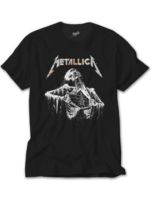 Crows Gate Metallica Mummy Siyah Tişört