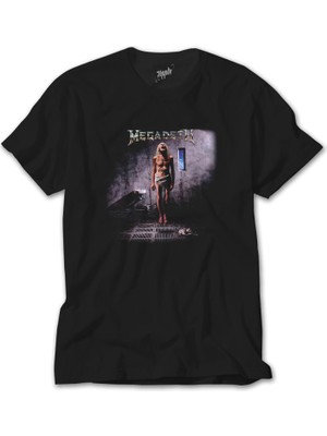 Crows Gate Megadeth Countdown To Extinction Siyah Tişört