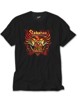 Crows Gate Sabaton Coat Of Arms Siyah Tişört