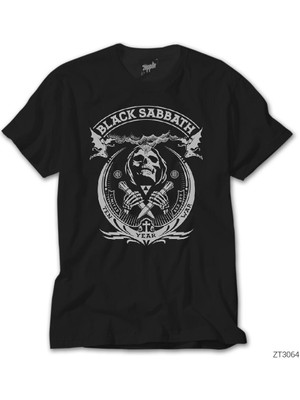 Crows Gate Black Sabbath Ten Year War Siyah Tişört