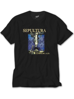 Crows Gate Sepultura Chaos A.d. Siyah Tişört